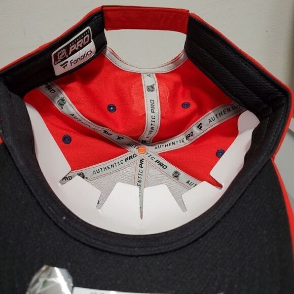 Washington Capitals NHL Fanatics Adjustable OSFA NWT Authentic Pro Red/B… - Picture 11 of 11